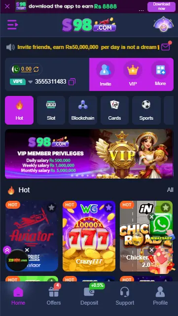 S98 Game 
