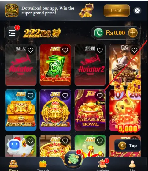 222RS Game
