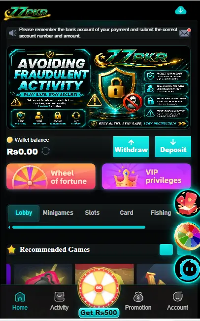 777PKR Game